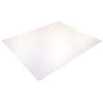 Office Depot rechteckige Stuhlmatte Teppichboden Polycarbonat 130 x 120cm Transparent Office Depot rechteckige Stuhlmatte Teppichboden Polycarbonat 130 x 120cm Transparent von Office Depot