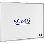 Viking wandmontierbares magnetisches Whiteboard Emaille Superior 60 x 45 cm von Viking