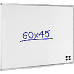 Viking wandmontierbares magnetisches Whiteboard lackierter Stahl 60 x 45 cm von Viking