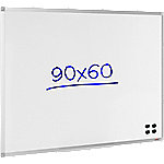 Viking wandmontierbares magnetisches Whiteboard lackierter Stahl 90 x 60 cm von Viking