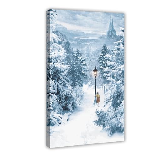 Filmkunst-Poster "The Chronicles of Narnia The Lion, The Witch" und Leinwandposter Schlafzimmer Dekor Sport Landschaft Büro Raumdekor Geschenk Rahmen-Stil 20 x 30 cm von OffsuM