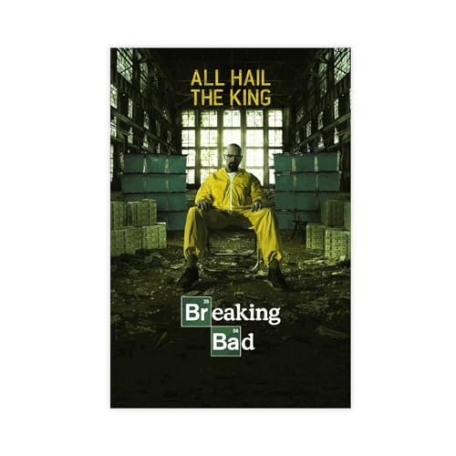 OffsuM Filmposter Breaking Bad (18), Leinwand-Poster, Wandkunst, Dekordruck, Bild, Gemälde für Wohnzimmer, Schlafzimmer, Dekoration, ungerahmt, 50 x 75 cm von OffsuM