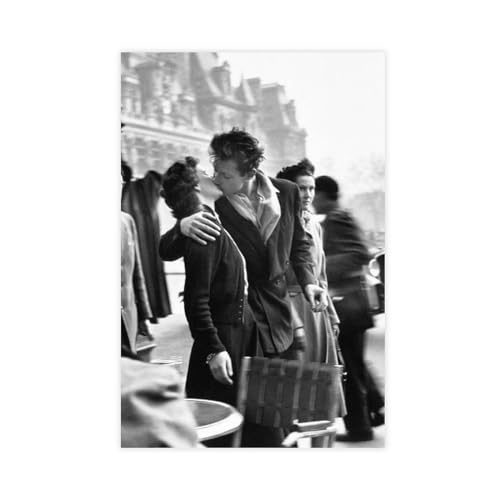 Robert Doisneau Art 8 Poster auf Leinwand, Schlafzimmer, Dekoration, Sport, Landschaft, Büro, Raumdekoration, Geschenk, ungerahmt, 40 x 60 cm von OffsuM