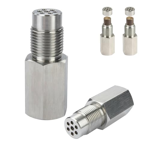 Oxygen Sensor Adapter, Automobile O2 Sensor Extension Adapter, Car 02 Sensors Adapters Eliminator M18*1.5, Fix Exhaust Mods, Keep Your Ride Smooth (1PCS) von Oforest