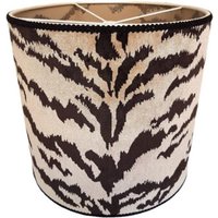 Trommel-Lampenschirm Sand Samt Luigi Bevilacqua Stoff Tigre Muster Runder Lampenschirm - Made in Italy Trommel-Lampenschirm Sand Samt Luigi Bevilacqua Stoff Tigre Muster Runder Lampenschirm - Made in Italy von OggettiVeneziani