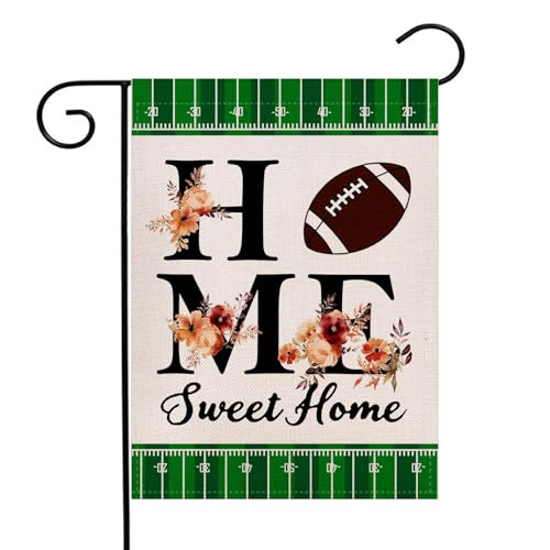 Herbst-Fußball-Gartenflagge, 32,5 x 45,7 cm, doppelseitig, für Zuhause, Hof, Outdoor-Dekoration Herbst-Fußball-Gartenflagge, 32,5 x 45,7 cm, doppelseitig, für Zuhause, Hof, Outdoor-Dekoration von Ogiselestyle