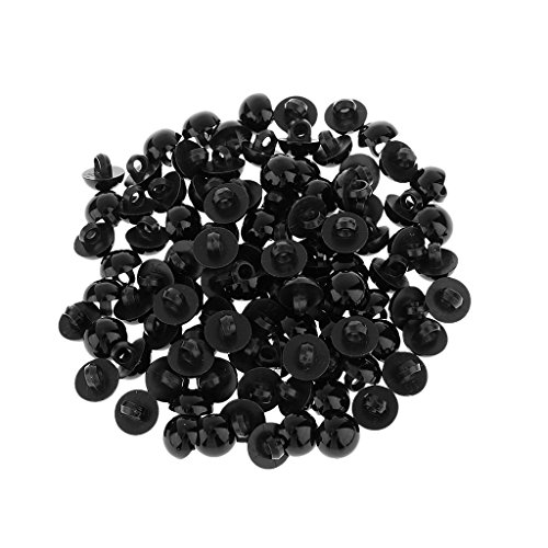 Ogquaton 100 Stücke Pilzknopf Gewölbte Nähen Tieraugen Puppe DIY Handwerk Schwarz 10mm Praktisch und Beliebt Ogquaton 100 Stücke Pilzknopf Gewölbte Nähen Tieraugen Puppe DIY Handwerk Schwarz 10mm Praktisch und Beliebt von Ogquaton