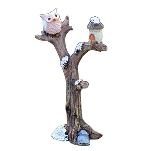 Ogquaton AG9I Owl tree fork ornaments, Acrylic von Ogquaton