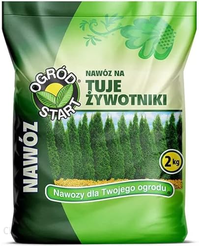 Dünger Thuja Zypressen Tannendünger Koniferendünger Thujadünger 2kg von Ogród Start