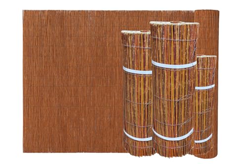 Ogrodzenia Wiklinowe Weidenmatte 100 x 150 cm Sichtschutz Pflanzenschutz Rasenkante Beetumrandung Weidenzaun Beeteinfassung Sichtschutz Garten Windschutz & Sonnenschutz Schattenspender von Ogrodzenia Wiklinowe