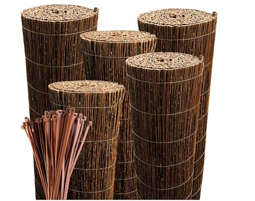 Ogrodzenia Wiklinowe Weidenmatte 130 x 500 cm Gartenzaun Balkon Terrasse Sichtschutz Weidenzaun Zaun Windschutz & Sonnenschutz Balkonverkleidung Wetterfest Sichtschutzzaun Sichtschutzmatte Weide Ogrodzenia Wiklinowe Weidenmatte 130 x 500 cm Gartenzaun Balkon Terrasse Sichtschutz Weidenzaun Zaun Windschutz & Sonnenschutz Balkonverkleidung Wetterfest Sichtschutzzaun Sichtschutzmatte Weide von Ogrodzenia Wiklinowe
