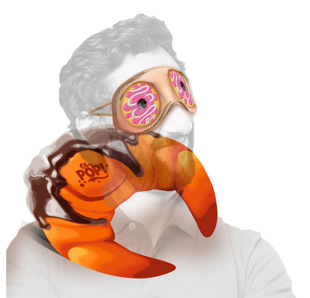 Oh My Pop! Nackenkissen Croissant Reisekissen mit Schlafmaske Kissen für Unterwegs Oh My Pop! Nackenkissen Croissant Reisekissen mit Schlafmaske Kissen für Unterwegs von Oh My Pop!