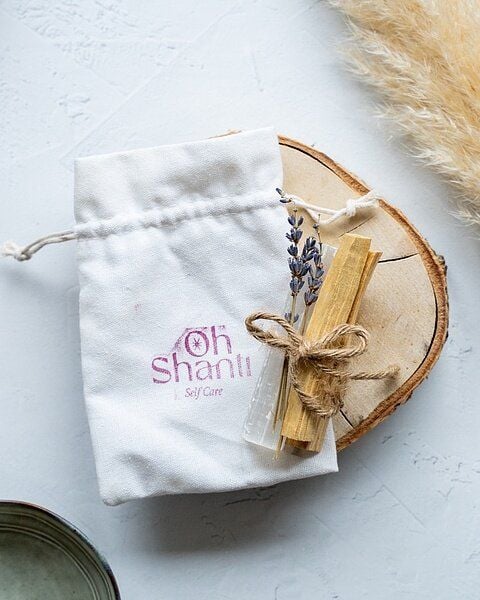 Oh Shanti Reinigungsset Palo Santo & Selenit von Oh Shanti