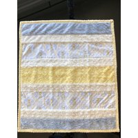 Handgemachte Moderne Baby Gelb Giraffe Minky Baby-Decke von OhMyModernBaby