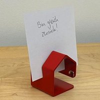 Home Of Messages - Rot Notizhalter, Aufsteller Oh Sheet Home Of Messages - Rot Notizhalter, Aufsteller Oh Sheet von OhSheetDesign