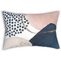 Boho Chic Werfen Lumbalen Kissen, Abstrakt, Blush Rosa, Marine Blau, Luxus, Wohnung, Haus Büro Dekor, Couch Bettwäsche Rechteck Akzent Abl Boho Chic Werfen Lumbalen Kissen, Abstrakt, Blush Rosa, Marine Blau, Luxus, Wohnung, Haus Büro Dekor, Couch Bettwäsche Rechteck Akzent Abl von OhanaModernDecor