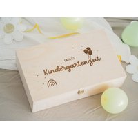 Personalisierte Erinnerungskiste Name Für Kinder | Holzkiste Mit Namen Geschenk Zum Kindergarten Erinnerungsbox Kind Krippe Kita Ohcolli Ek9 von Ohcolli