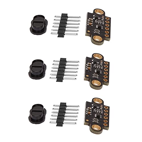 Ohewiiuk 3X VL53L1X Ranging Flight Time Sensor Modul 3V-5V Abstand 400cm Mess Verlängerungs Platinen Modul für von Ohewiiuk