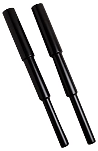 Ohmyleg Frank 700 Füße, Holz, Schwarz, 70 x 6,5 cm, 4 Stück von Ohmyleg