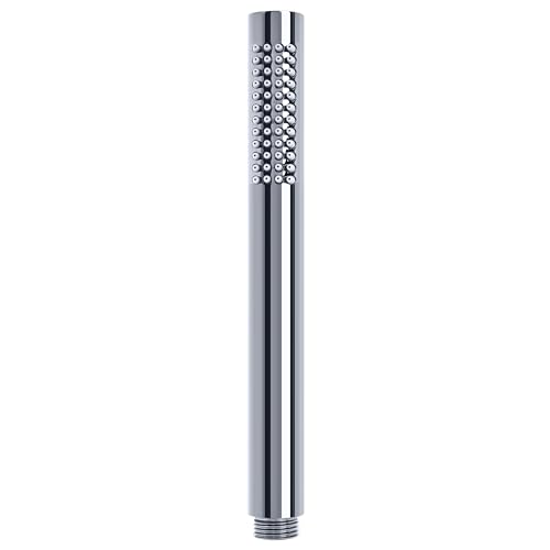 Ohotecy Handbrause Wassersparende Duschkopf aus Edelstahl 304 mit 48 Anti-Kalk Düsen Einfache Strahleinstellung Kompatibel mit Warmwasserbereitern (Silber) von Ohotecy