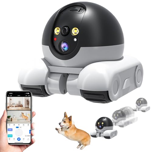 Blinky Robot,pet Camera,Robot Camera on Wheels,Rolling with Talk,Blinkybot,360° On Wheels 1080p Dual Lens with App Control,2-Way Talk,Night Vision,for Pets,Elderly,Home Blinky Robot,pet Camera,Robot Camera on Wheels,Rolling with Talk,Blinkybot,360° On Wheels 1080p Dual Lens with App Control,2-Way Talk,Night Vision,for Pets,Elderly,Home von Ohphnt