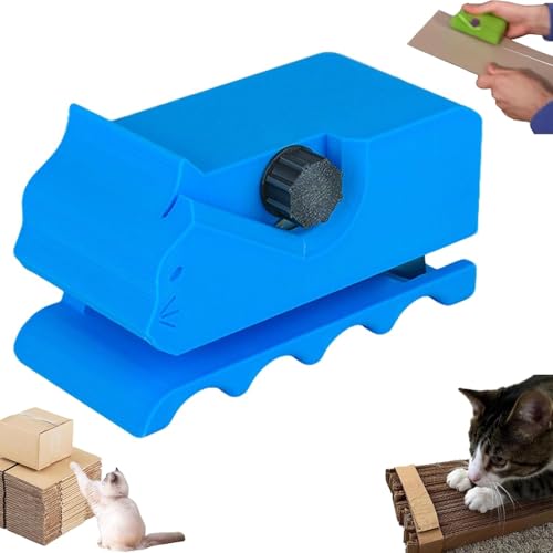 Cardboard Strip Cutter,Kartonschneider Für Katzenkratzer, Gedruckter Kartonschneider - Katzenförmiges Tragbares Karton-Recycling-Werkzeug, Kartonschneidemaschine Für Selbstgemachte Katzenkratzbretter Cardboard Strip Cutter,Kartonschneider Für Katzenkratzer, Gedruckter Kartonschneider - Katzenförmiges Tragbares Karton-Recycling-Werkzeug, Kartonschneidemaschine Für Selbstgemachte Katzenkratzbretter von Ohphnt