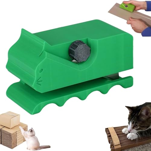 Ohphnt Cardboard Strip Cutter,Chomp Saw,Kartonschneider Für Katzenkratzer, Gedruckter Kartonschneider - Katzenförmiges Tragbares Karton-Recycling-Werkzeug, Kartonschneidemaschine Für Selbstgemachte Ohphnt Cardboard Strip Cutter,Chomp Saw,Kartonschneider Für Katzenkratzer, Gedruckter Kartonschneider - Katzenförmiges Tragbares Karton-Recycling-Werkzeug, Kartonschneidemaschine Für Selbstgemachte von Ohphnt