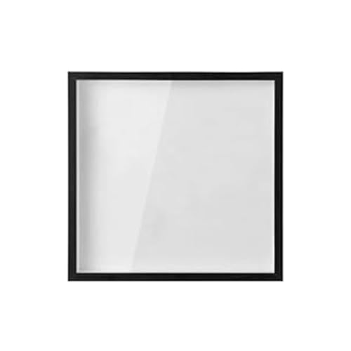 Ohulelks 12-Erinnerungsbox mit Konzert-Reiseticketabschnitt, Top-Loading-Andenkenbox mit Schlitz, Transparente Spardose, Erinnerungsrahmenboxen, Schwarz von Ohulelks