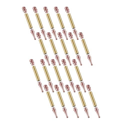 Ohulelks 20-TLG. DIY Dekorationsset: Roségoldene Dekorative Holzauto-Ingeneur für Baumhängende Bastelarbeiten von Ohulelks