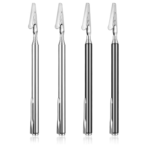 Ohulelks Clips Retractable Teleskop Metall Drahtverbindungsclips Retractable Clips Zur Schmuckbefestigung von Ohulelks