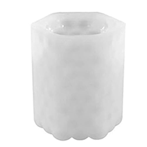 Ohulelks DIY Kerzenhalter Herstellung Aromatherapie Kerzenform Kerze Handgemachte Silikonform Sechseckige Kerzenform von Ohulelks