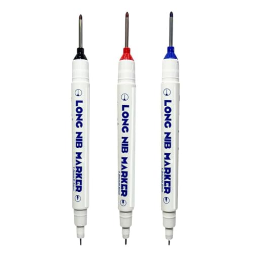 Ohulelks Long Nib Marker Scriber Marking Tools Upgrade - Langer Spitzstiftmarkerzeichner, Kennzeichnungswerkzeug-Upgrade von Ohulelks