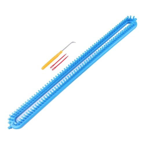 Ohulelks Rechteckige Webstühle für Schals, mit Haken und Strickgerät, 58 cm von Ohulelks