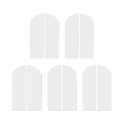 Ohulelks Staubschutzhülle für Kleidung, Transparent, Verdickt, Waschbar, Staubbeutel Aus PEVA, für Den Haushalt, Mantel, Anzugbezug, Hängetasche A Ohulelks Staubschutzhülle für Kleidung, Transparent, Verdickt, Waschbar, Staubbeutel Aus PEVA, für Den Haushalt, Mantel, Anzugbezug, Hängetasche A von Ohulelks