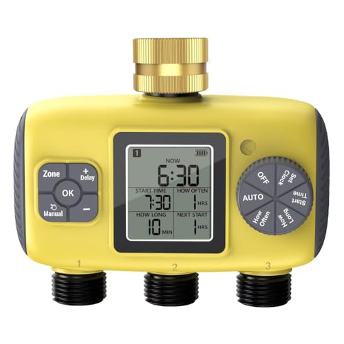Ohulelks Wasseruhr Bewässerungssystem Gartenbewässerungssystem Steuerung Rasensprenger Programmierer Werkzeuge Ohulelks Wasseruhr Bewässerungssystem Gartenbewässerungssystem Steuerung Rasensprenger Programmierer Werkzeuge von Ohulelks
