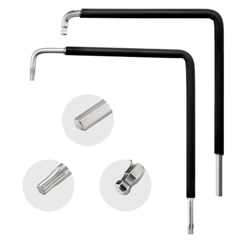 Oiieco 2 Stück Fenster/Tür Einstellwerkzeug Set,Torx 15,Sechskant 4mm und Kugelkopf 4mm Fensterbauer Werkzeug Einstellschlüssel,für Justierungvon Fensterbeschlägen,Fenster Montage Werkzeug Oiieco 2 Stück Fenster/Tür Einstellwerkzeug Set,Torx 15,Sechskant 4mm und Kugelkopf 4mm Fensterbauer Werkzeug Einstellschlüssel,für Justierungvon Fensterbeschlägen,Fenster Montage Werkzeug von Oiieco