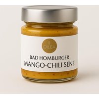 Bad Homburger Mango-Chili Senf | Fruchtig-Scharf Hausgemacht Feinkost-Senf Perfekt Zu Käse & Gegrilltem. 115Ml von Oilea