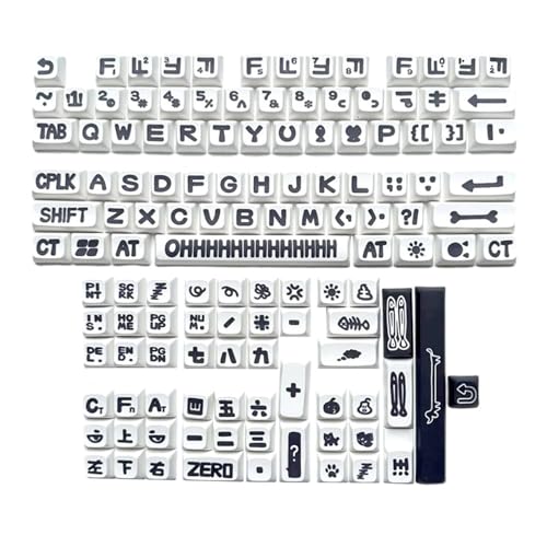 Oilmal Animal Party Keycap DyeSublimation PBT Material XDA Keycaps 128 Keys ForMX Switches Mechanical Keyboards White Keycaps Oilmal Animal Party Keycap DyeSublimation PBT Material XDA Keycaps 128 Keys ForMX Switches Mechanical Keyboards White Keycaps von Oilmal