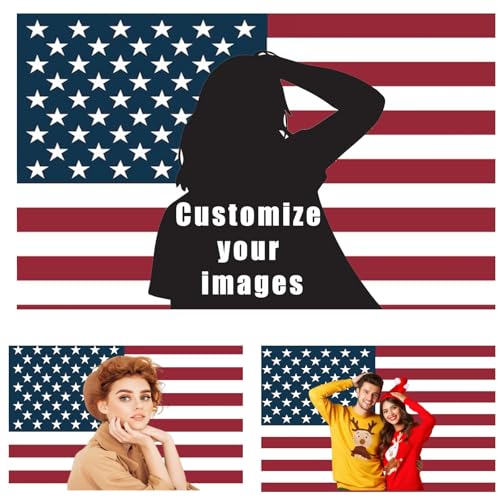 Oirquent Personalisierte Flagge, individueller Wandbehang für den Innenbereich, einzigartige Geschenke für Paare, Familie, Freunde, Freundinnen, Teenager, Geburtstags- und Weihnachtsgeschenke, warmer Oirquent Personalisierte Flagge, individueller Wandbehang für den Innenbereich, einzigartige Geschenke für Paare, Familie, Freunde, Freundinnen, Teenager, Geburtstags- und Weihnachtsgeschenke, warmer von Oirquent
