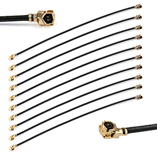 Oiyagai 10 Stück IPX Buchse zu IPX U.FL Buchse RF113 1,13mm IPEX1 Kabel Draht Pigtail - 20cm/7,8 Zoll, Ideal für Zuverlässige RF-Signalübertragung von Oiyagai