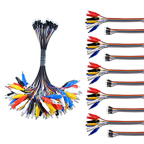 Oiyagai 10Pcs 2 in 1 Krokodilklemme an Dupont-Draht 10-polig 20 cm männlich, Krokodilklemme an Überbrückungsdraht 10-polig 20 cm männlich für Testleitung Arduino/Raspberry Pi/Orange Pi Oiyagai 10Pcs 2 in 1 Krokodilklemme an Dupont-Draht 10-polig 20 cm männlich, Krokodilklemme an Überbrückungsdraht 10-polig 20 cm männlich für Testleitung Arduino/Raspberry Pi/Orange Pi von Oiyagai