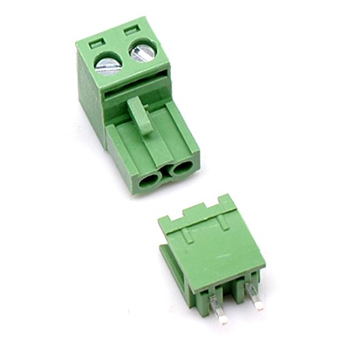 Oiyagai 20 Sets 2 Pin 5,08mm Rastermaß Stecker Buchse PCB Schraubklemmenblock Oiyagai 20 Sets 2 Pin 5,08mm Rastermaß Stecker Buchse PCB Schraubklemmenblock von Oiyagai