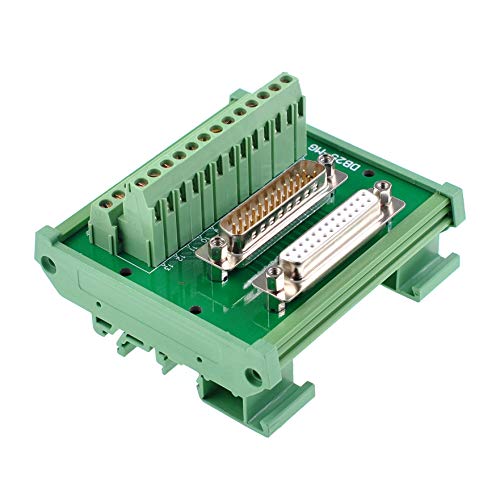 Oiyagai DB25 D-Sub Male & Female Header Breakout Board Terminal Block Connector mit hochwertigem PCB-Carrier, Schraubklemme und DIN-Schienenmontage-Schnittstellenmodul Oiyagai DB25 D-Sub Male & Female Header Breakout Board Terminal Block Connector mit hochwertigem PCB-Carrier, Schraubklemme und DIN-Schienenmontage-Schnittstellenmodul von Oiyagai