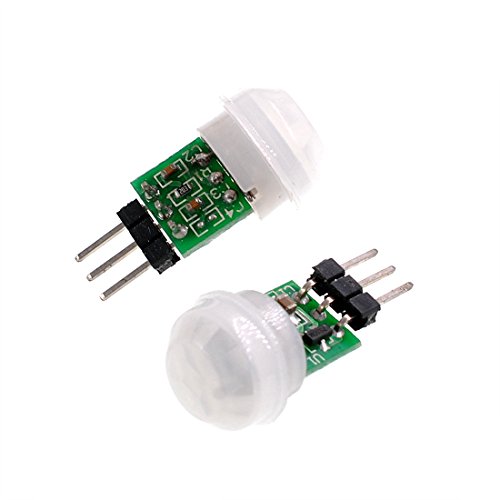 Oiyagai 2 Stück AM312 Mini-Pyroelektrischer PIR-Sensormodul Manuelle Bewegung Infrarot IR-Detektor SR301 Oiyagai 2 Stück AM312 Mini-Pyroelektrischer PIR-Sensormodul Manuelle Bewegung Infrarot IR-Detektor SR301 von Oiyagai