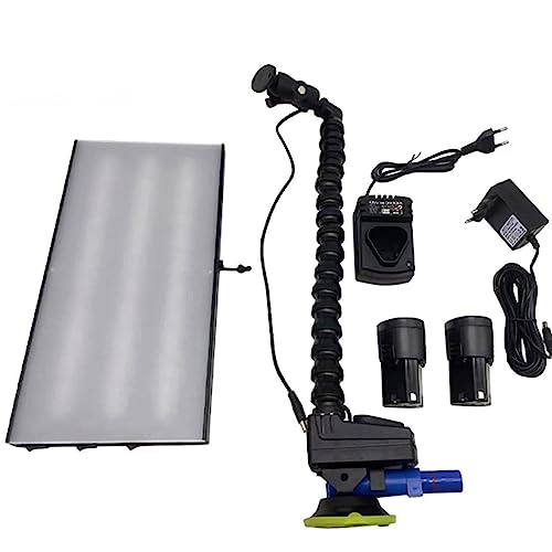 Body Dent Repair Tool, tragbare Auto -Dent -Reparaturlampe für Reparaturen, Autotool -Kit des Autokörper -Dent -Reparaturs, LED -Board -Spotlight 3 Strips PDR Line Board Lampe von Oiyekntd