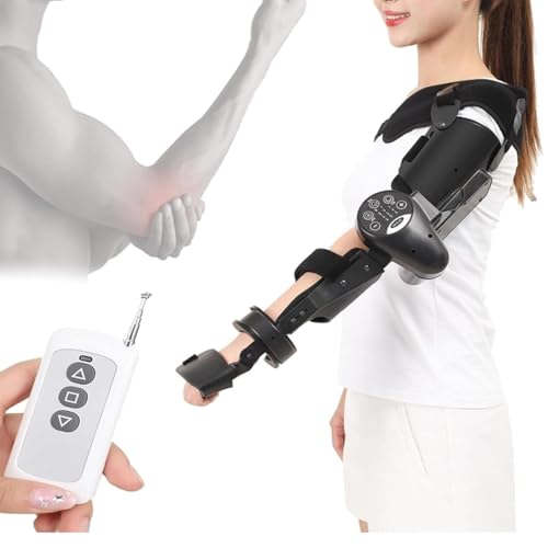 Elektrisches Ellenbogentrainingsgerät, Gelenkrehabilitationsgerät, Ellenbogenstütze mit Scharnier, Armtrainingsgerät für Patienten mit Schlaganfall-Hemiplegie, mit Fernbedienung,Left Arm Elektrisches Ellenbogentrainingsgerät, Gelenkrehabilitationsgerät, Ellenbogenstütze mit Scharnier, Armtrainingsgerät für Patienten mit Schlaganfall-Hemiplegie, mit Fernbedienung,Left Arm von Oiyekntd