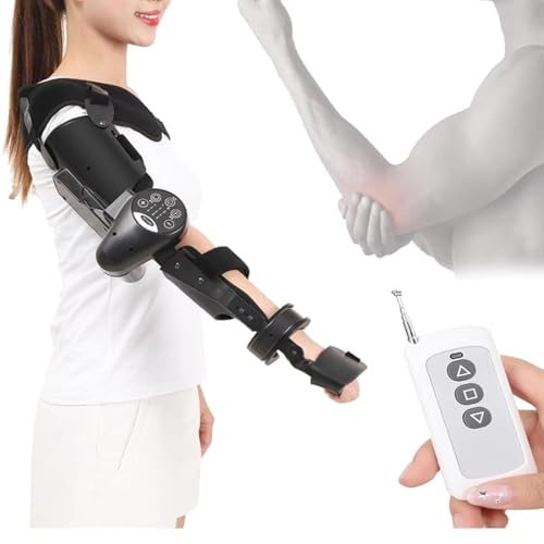 Elektrisches Ellenbogentrainingsgerät, Gelenkrehabilitationsgerät, Ellenbogenstütze mit Scharnier, Armtrainingsgerät für Patienten mit Schlaganfall-Hemiplegie, mit Fernbedienung,Right Arm Elektrisches Ellenbogentrainingsgerät, Gelenkrehabilitationsgerät, Ellenbogenstütze mit Scharnier, Armtrainingsgerät für Patienten mit Schlaganfall-Hemiplegie, mit Fernbedienung,Right Arm von Oiyekntd