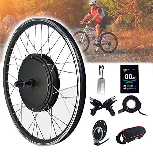 Oiyekntd E-Bike Front Nabin Motor Conversion Kit, 48 V 500W/1000W/1500W EBIKE-Umwandlungskits Vorderrad bürstenloser Nabenmotor 20 "/24"/26 "/28"/29 "/700c Elektrombike-Umrechnungskit,48V1500W-28 Oiyekntd E-Bike Front Nabin Motor Conversion Kit, 48 V 500W/1000W/1500W EBIKE-Umwandlungskits Vorderrad bürstenloser Nabenmotor 20 "/24"/26 "/28"/29 "/700c Elektrombike-Umrechnungskit,48V1500W-28 von Oiyekntd