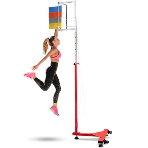 Oiyekntd Vertikaler Jump -Tester Trainingsgeräte-Werkzeug, vertikaler Sprungmessungsteststiftpol, 5.57-10.5/11,8ft Einstellbarer Höhenhöhe vertikaler Jump-Trainer,1.7-3.6m von Oiyekntd