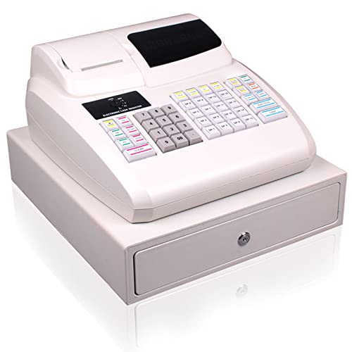 POS -System -Registrierkasse, elektronische Handelsregister mit abnehmbarem Cash -Tablett und thermischem Drucker, Multifunktions -Registrierkasse für Kleinunternehmen/Einzelhandel/Restaurant POS -System -Registrierkasse, elektronische Handelsregister mit abnehmbarem Cash -Tablett und thermischem Drucker, Multifunktions -Registrierkasse für Kleinunternehmen/Einzelhandel/Restaurant von Oiyekntd